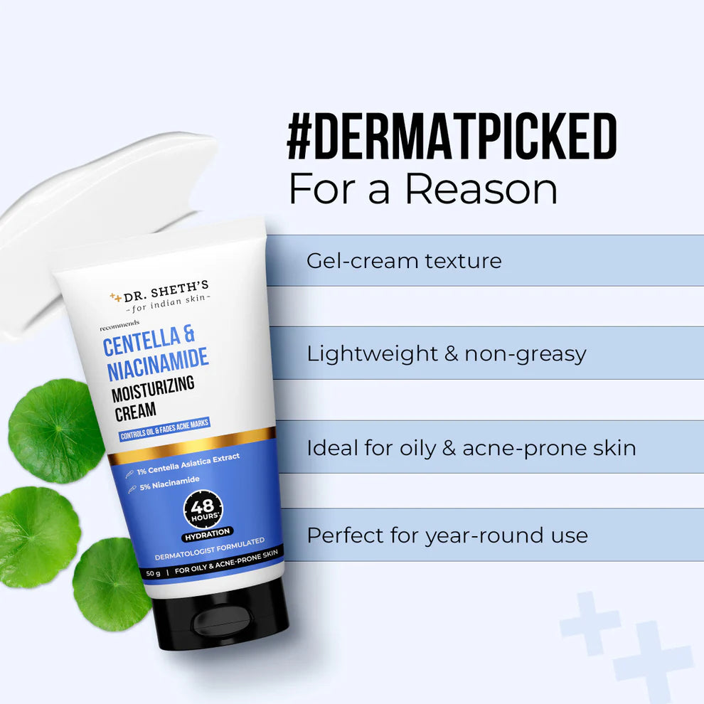 CENTELLA AND NIACINAMIDE MOISTURIZING CREAM 50G