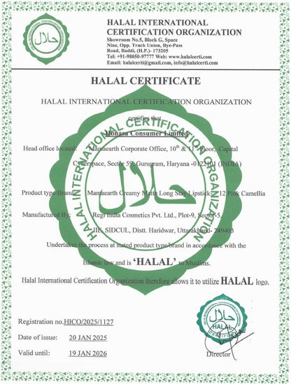 CREAMY MATTE LONG STAY LIPSTICK WITH MURUMURU BUTTER AND VITAMIN E - 4.2G