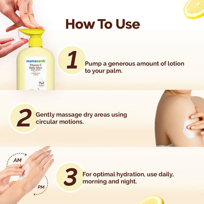 VITAMIN C DAILY GLOW BODY LOTION FOR SKIN BRIGHTENING 400ML