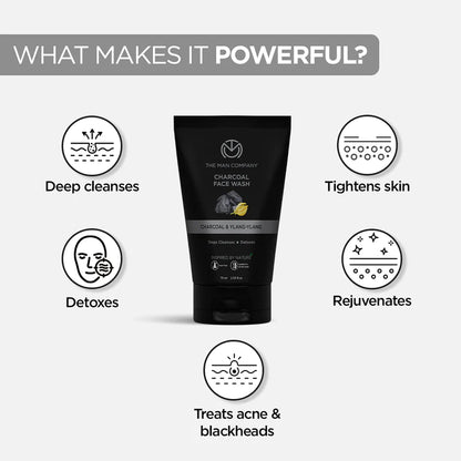 CHARCOAL FACE WASH | 75ML