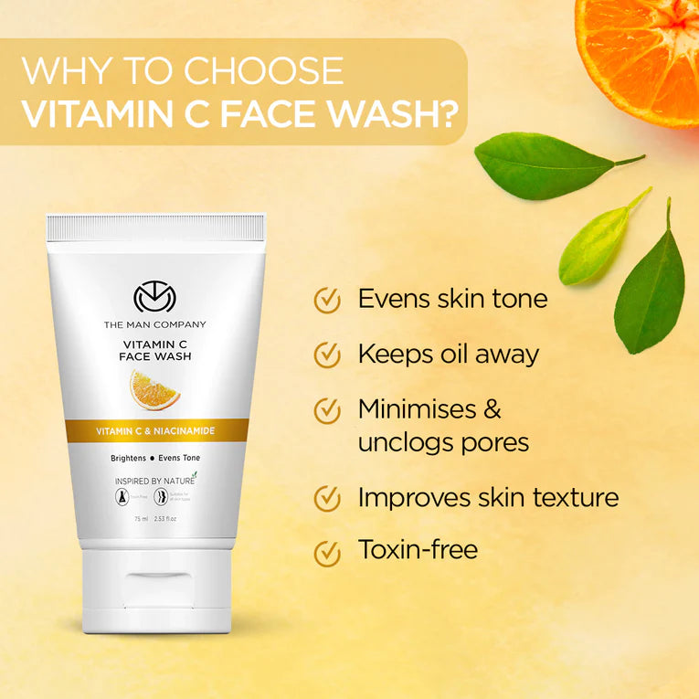 VITAMIN C FACE WASH 75ML