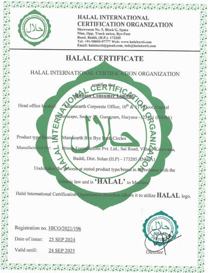 BYE BYE DARK CIRCLES EYE CREAM WITH CUCUMBER AND PEPTIDES 20ML