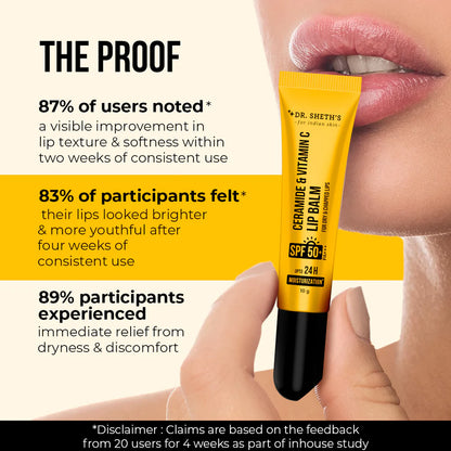 CERAMIDE & VITAMIN C LIP BALM 10G