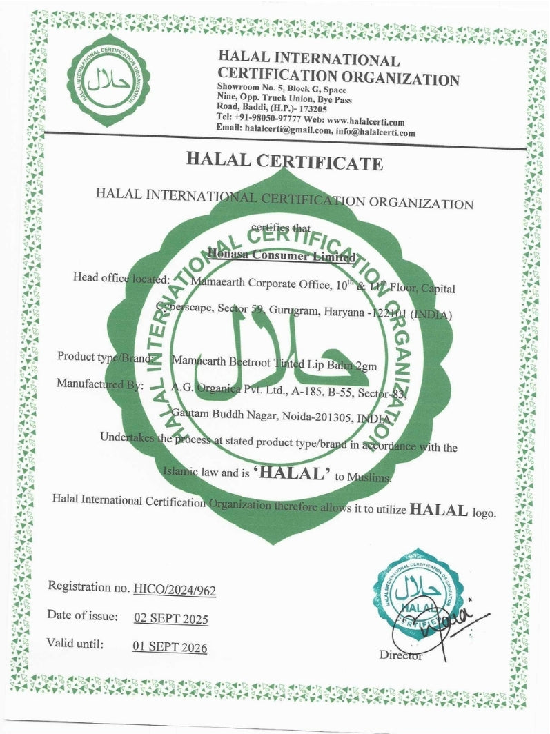 BEETROOT TINTED 100% NATURAL LIP BALM 2G