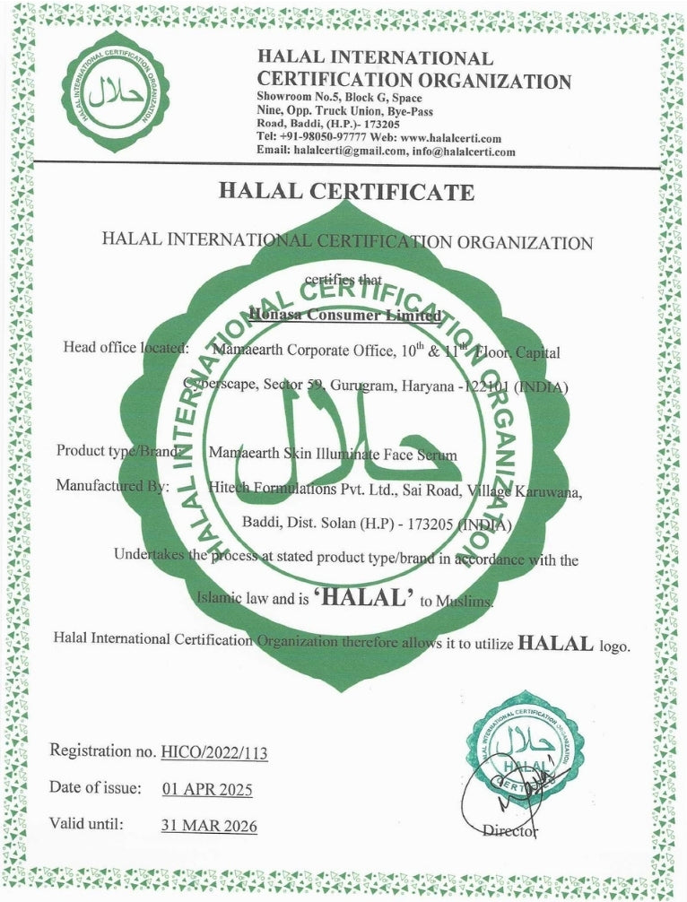 SKIN ILLUMINATE FACE SERUM FOR RADIANT SKIN WITH VITAMIN C AND TURMERIC 30G