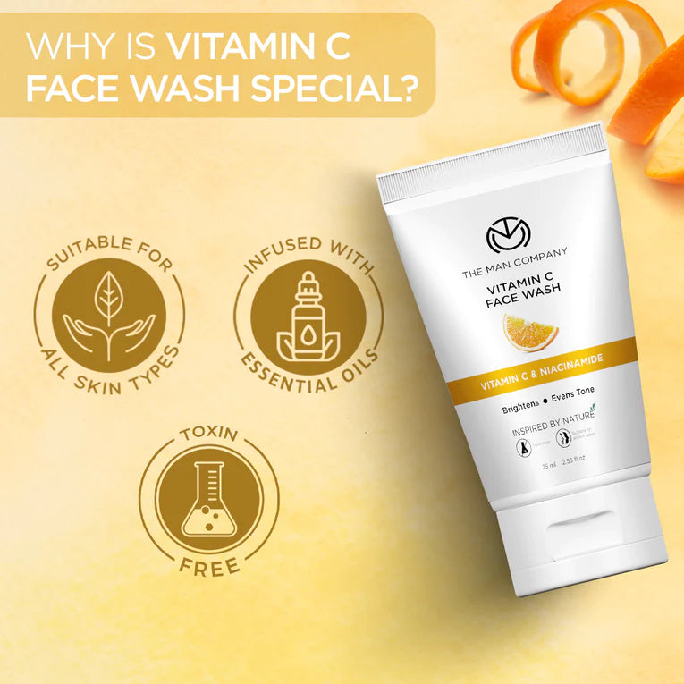 VITAMIN C FACE WASH 75ML