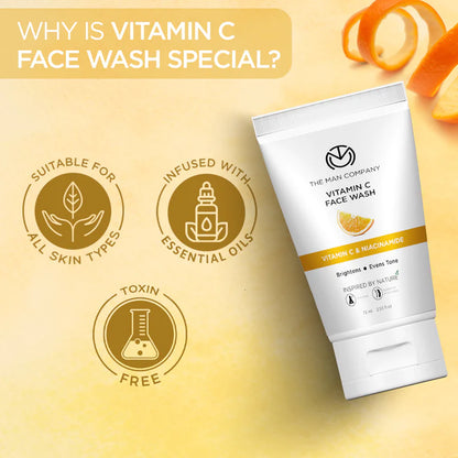 VITAMIN C FACE WASH 75ML