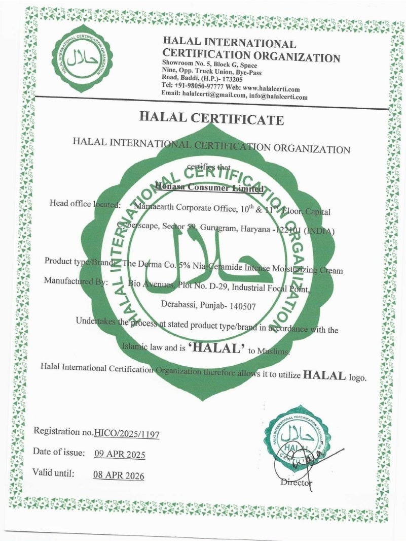 5% NIA-CERAMIDE INTENSE MOISTURIZING CREAM - 100G