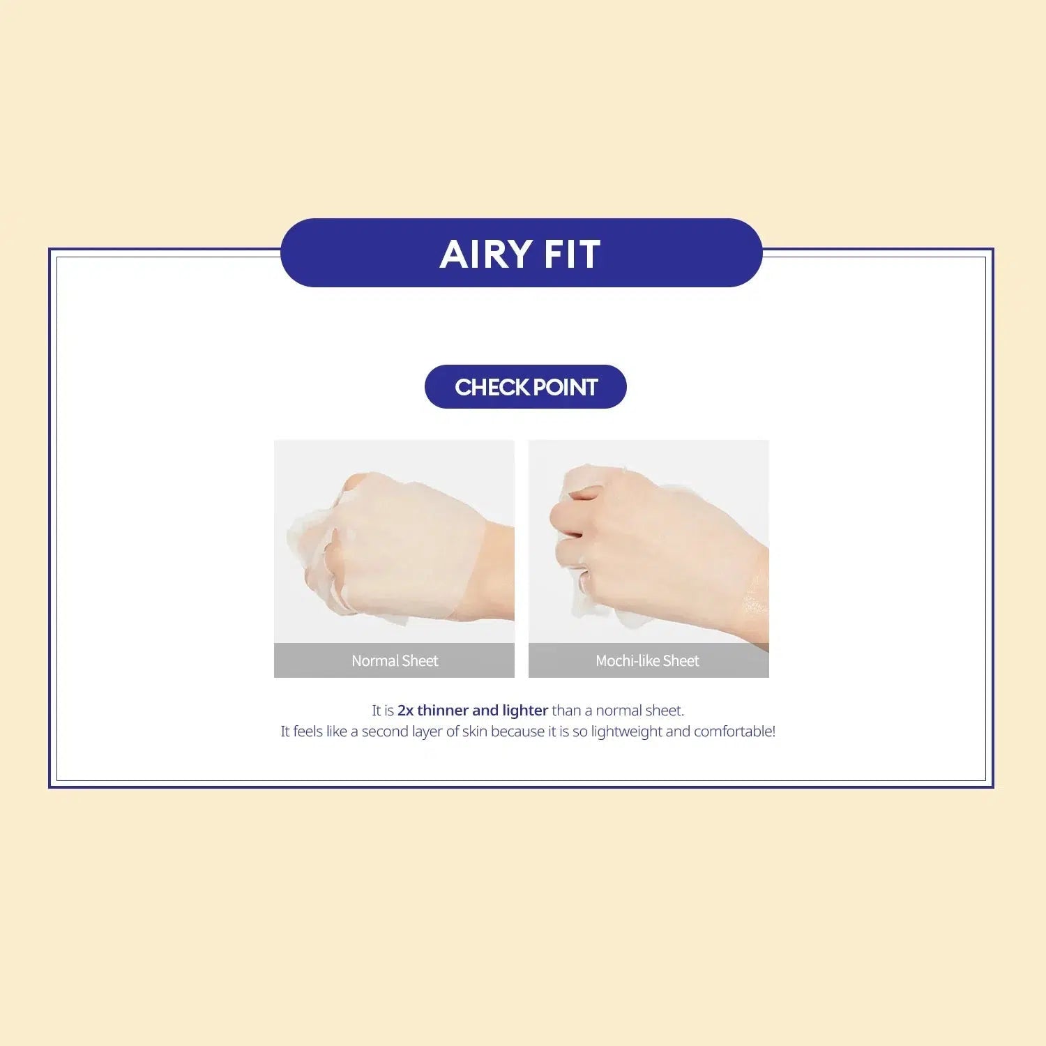 AIRY FIT SHEET MASK [POTATO]