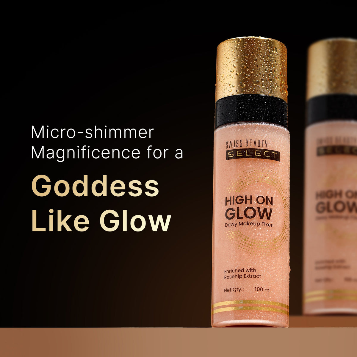 Swiss Beauty Select High On Glow Makeup Fixer Spray
