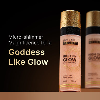 Swiss Beauty Select High On Glow Makeup Fixer Spray