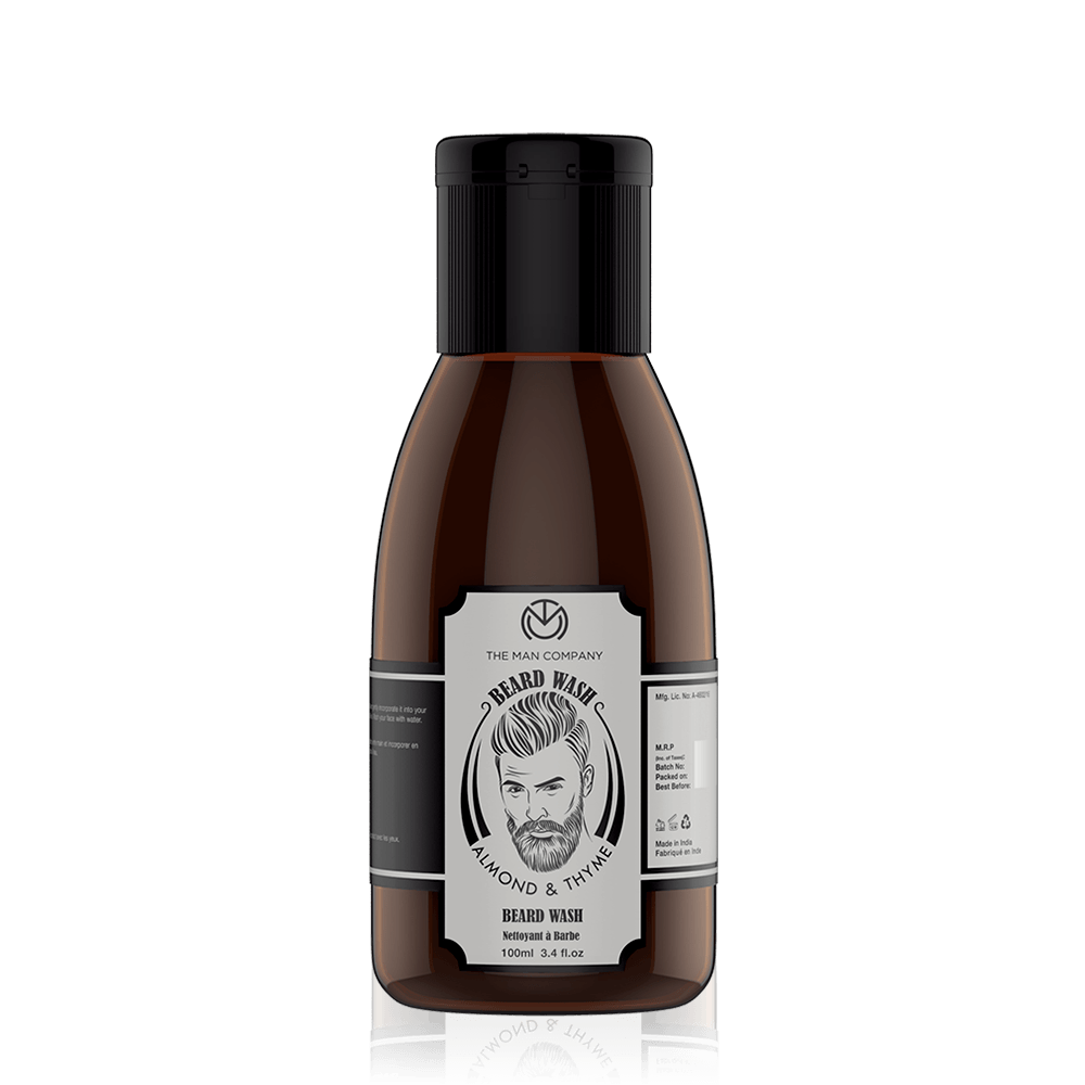 BEARD WASH | ALMOND & THYME 100ML