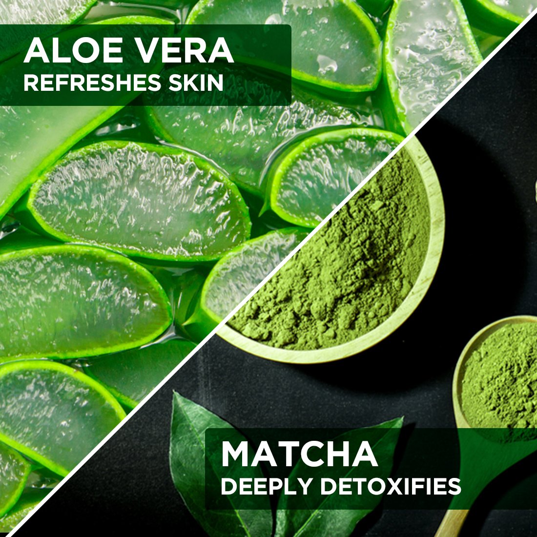 BODY WASH | ALOE VERA AND MATCHA 200ML