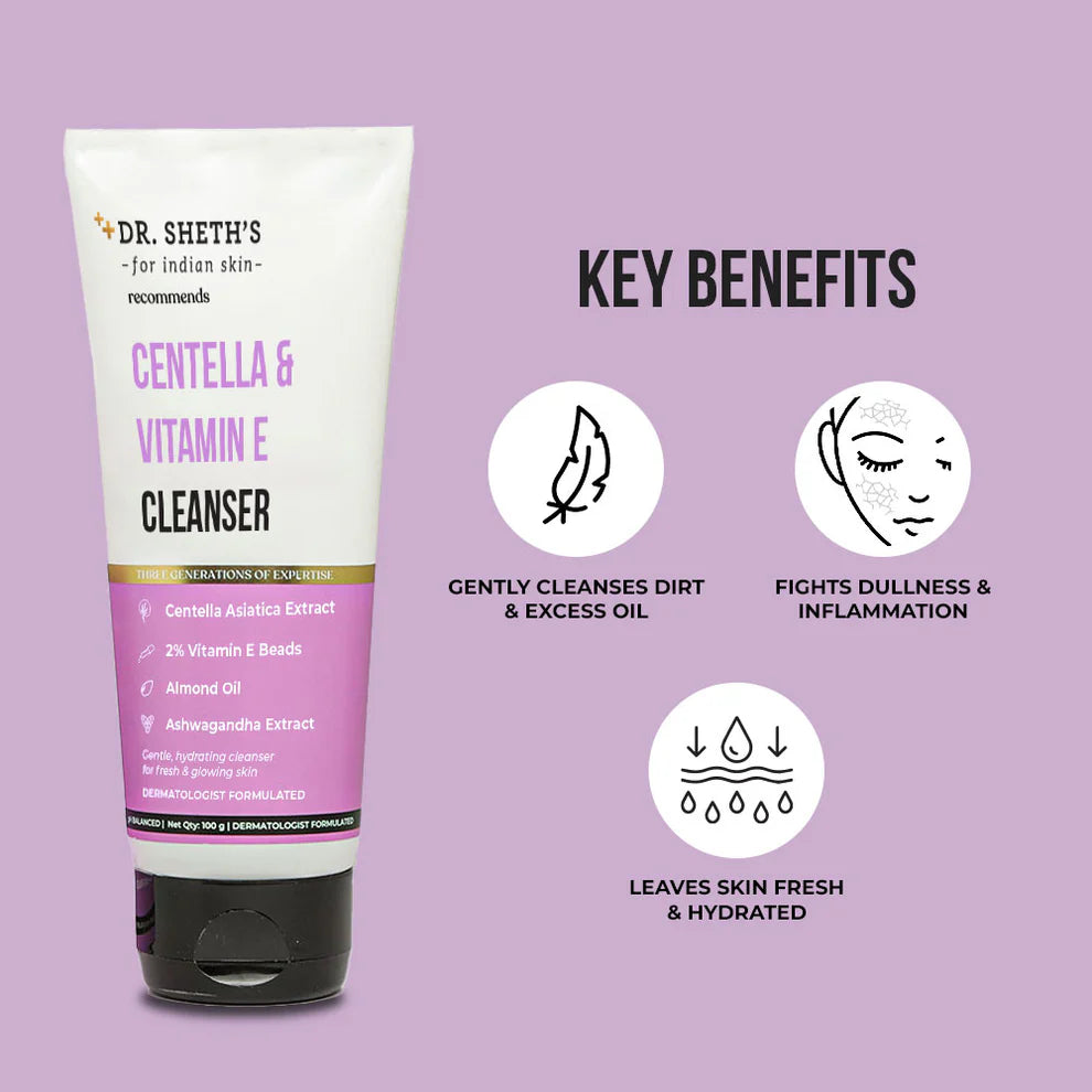 CENTELLA AND VITAMIN E CLEANSER 100ML