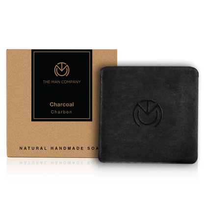 CHARCOAL SOAP FOR MEN | ACTIVATED CHARCOAL SOAP 125G