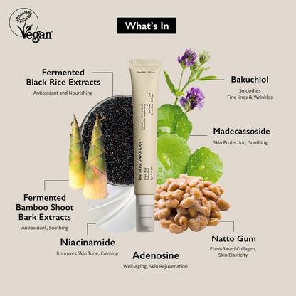 HARUHARU WONDER BLACK RICE BAKUCHIOL EYE CREAM 20ML