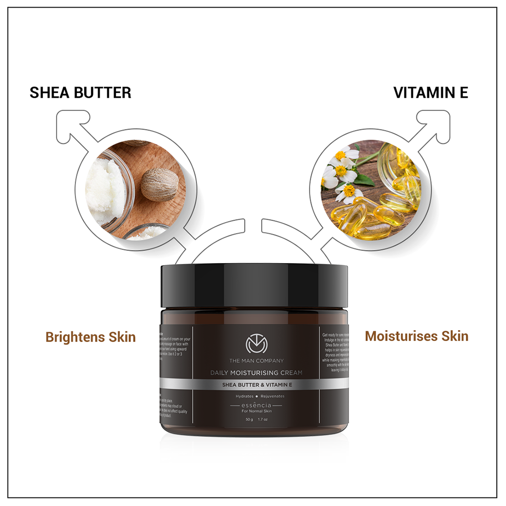 MOISTURISING CREAM | SHEA BUTTER AND VITAMIN E 50G