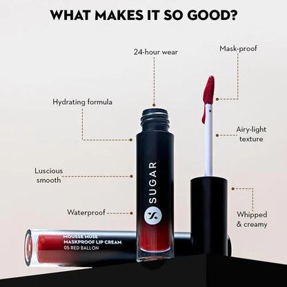 MOUSSE MUSE MASKPROOF LIP CREAM