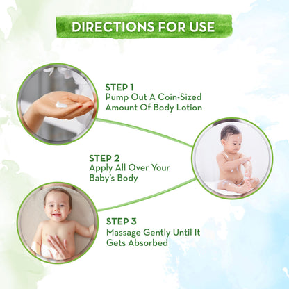 MILKY SOFT BODY LOTION FOR BABIES WITH OATS, MILK AND CALENDULA - 400ML