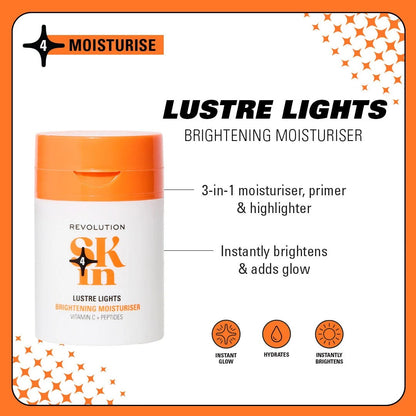 REVOLUTION SKIN BE BRIGHT 4 STEP STARTER KIT
