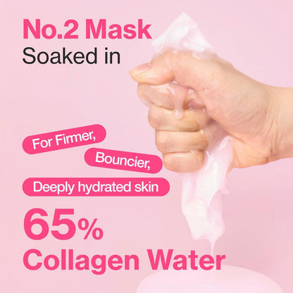 Numbuzin No.2 Rose PDRN Collagen Plumping Sheet Mask 33ml — photo 2