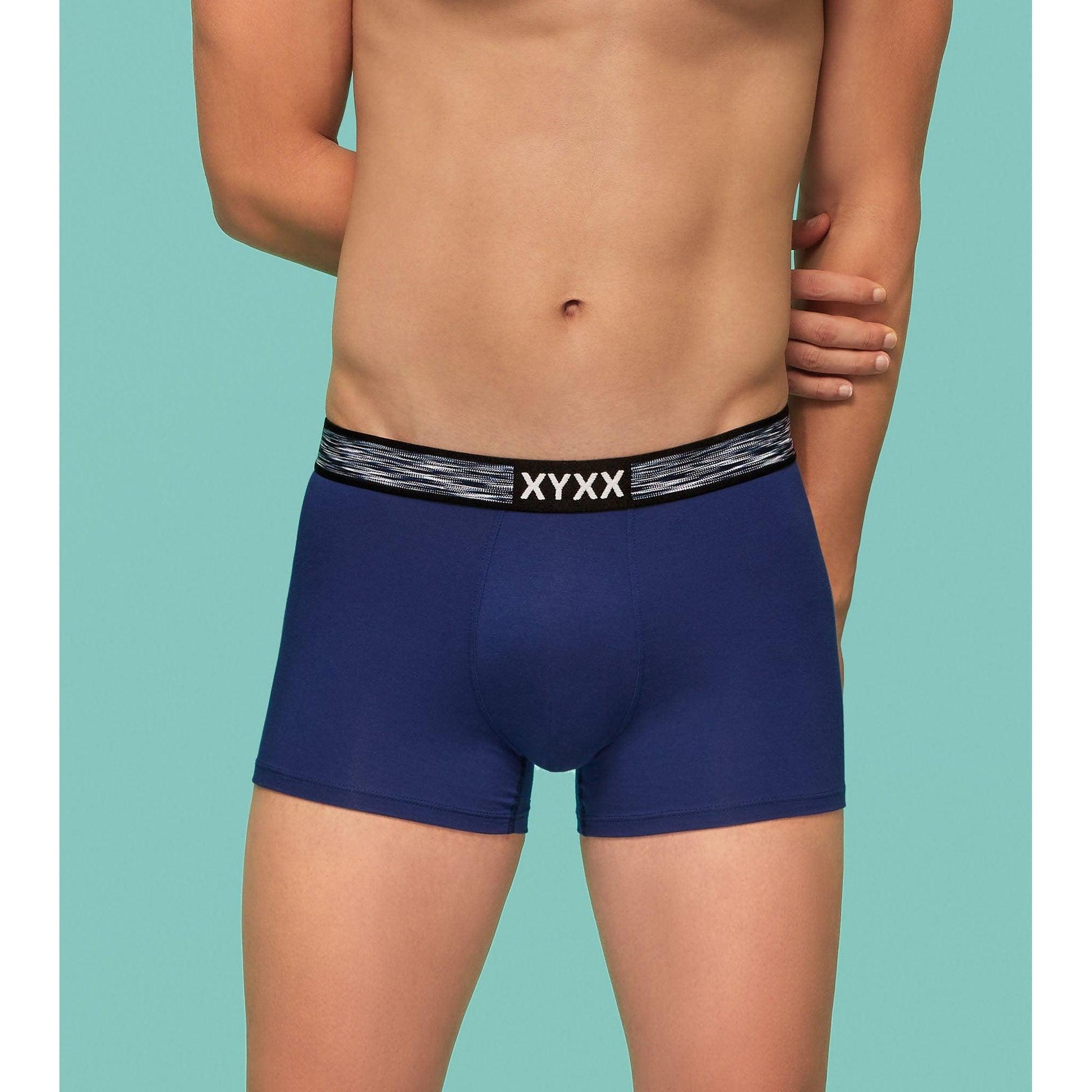 PACK OF 2 TENCEL™ TRUNKS- : HUES COLLECTION - CLASSIC BLUE / TWILIGHT BLUE