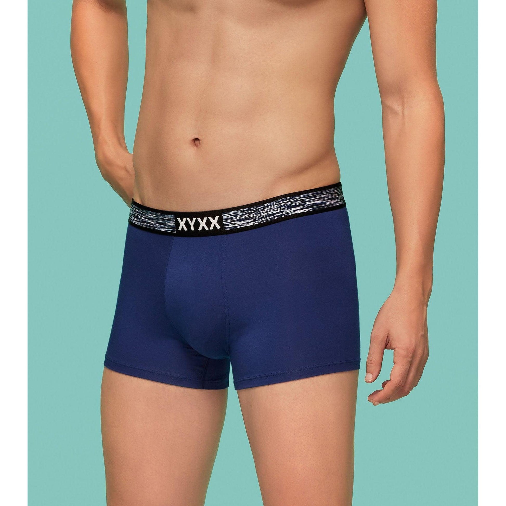 PACK OF 2 TENCEL™ TRUNKS- : HUES COLLECTION - CLASSIC BLUE / TWILIGHT BLUE