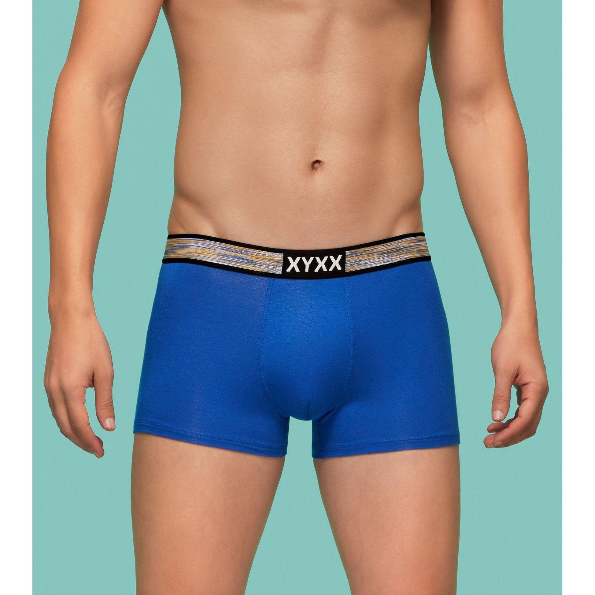 PACK OF 2 TENCEL™ TRUNKS- : HUES COLLECTION - CLASSIC BLUE / TWILIGHT BLUE