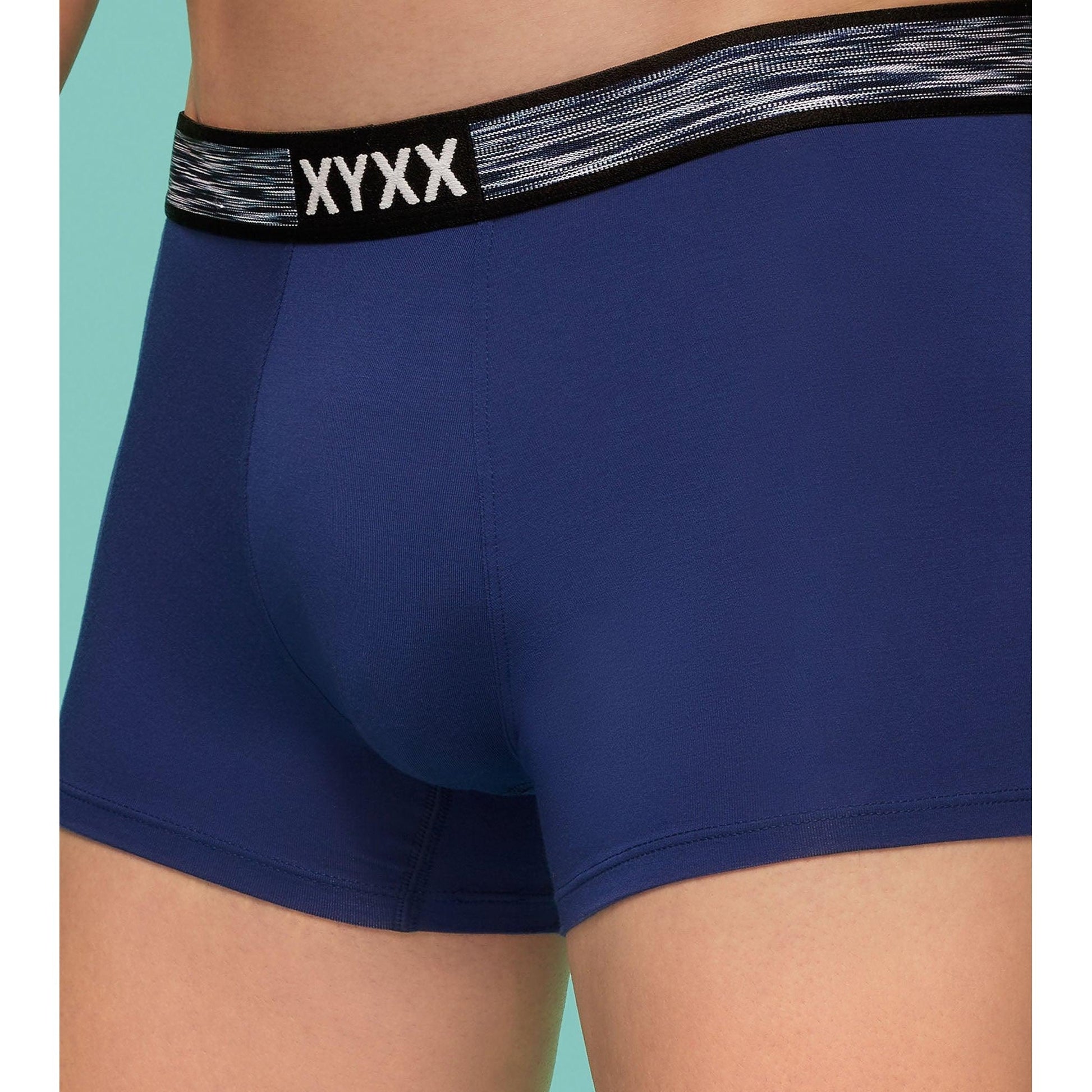 PACK OF 2 TENCEL™ TRUNKS- : HUES COLLECTION - CLASSIC BLUE / TWILIGHT BLUE