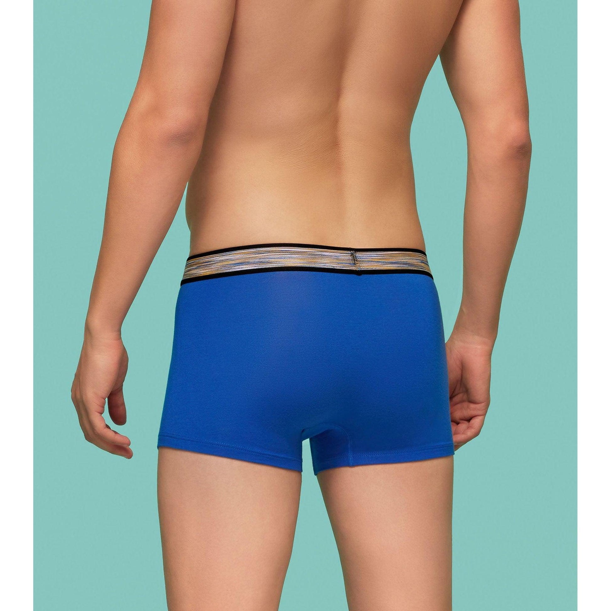 PACK OF 2 TENCEL™ TRUNKS- : HUES COLLECTION - CLASSIC BLUE / TWILIGHT BLUE