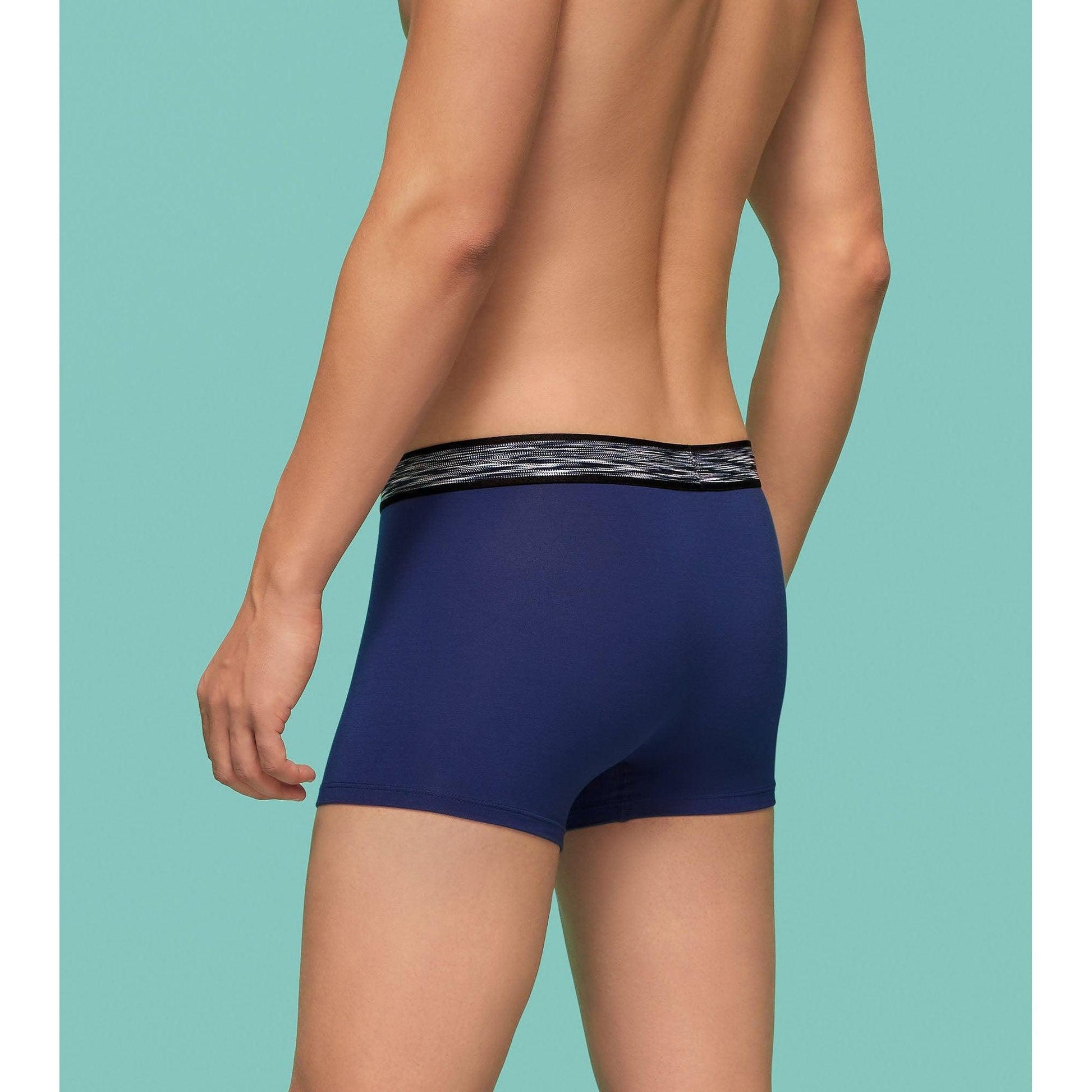 PACK OF 2 TENCEL™ TRUNKS- : HUES COLLECTION - CLASSIC BLUE / TWILIGHT BLUE