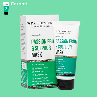 PASSION FRUIT AND SULPHUR MASK 50G