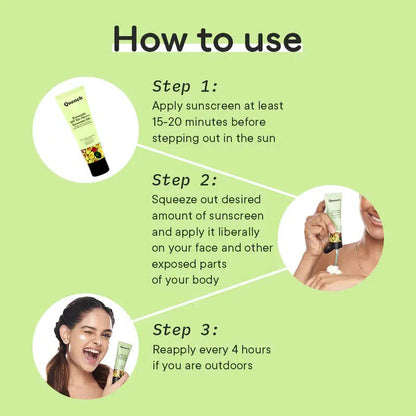 QUENCH BRAVOCADO SPF 50+ PA++++ SUNSCREEN GEL 50ML