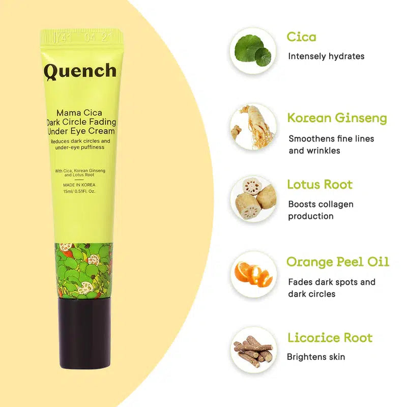 QUENCH MAMA CICA DARK CIRCLE FADING UNDER EYE CREAM