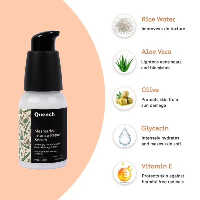 QUENCH MESMERICE INTENSE REPAIR SERUM 30ML