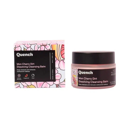 QUENCH MON CHERRY DIRT DISSOLVING CLEANSING BALM