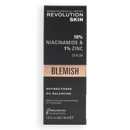 REV SKIN 10% NIACINAMIDE + 1% ZINC BLEMISH & PORE REFINING SERUM SUPER SIZED