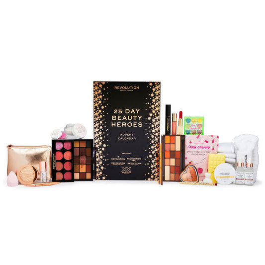 REVOLUTION BEAUTY HEROES EDIT 25 DAYS ADVENT CALENDAR