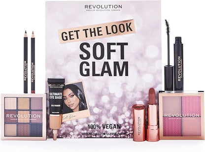 REVOLUTION GET THE LOOK: SOFT GLAM MAKEUP GIFT SET
