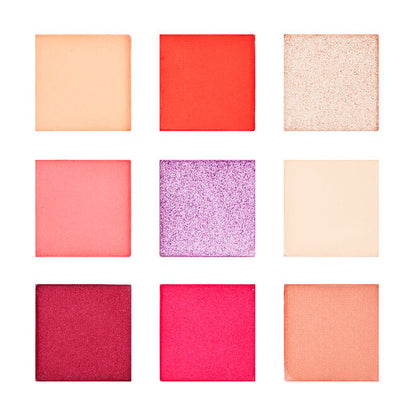 REVOLUTION HOT SHOT PASSION FIRE SHADOW PALETTE