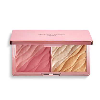 REVOLUTION PRO ETERNAL ROSE CHEEK PALETTE PINK LUST