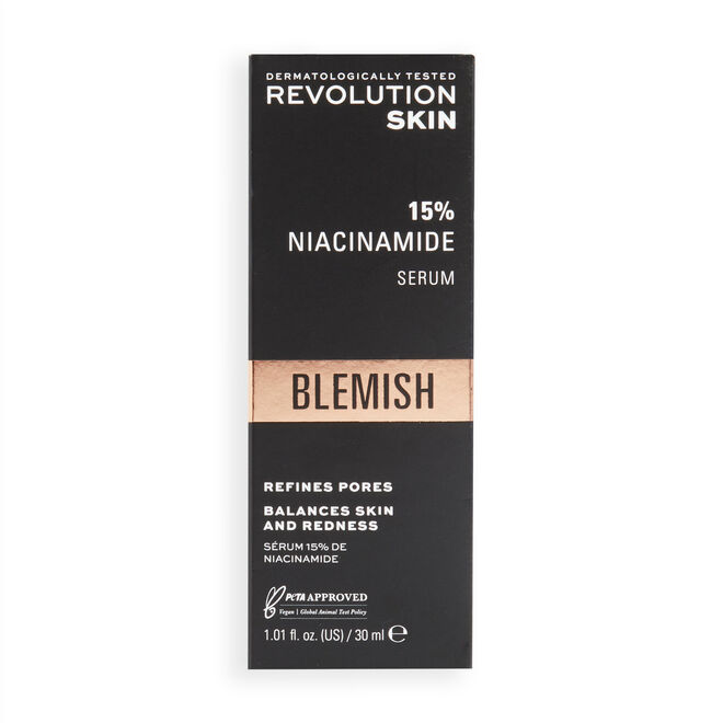 REVOLUTION SKINCARE 15% NIACINAMIDE BLEMISH & PORE REFINING SERUM