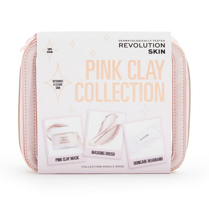 REVOLUTION SKINCARE THE PINK CLAY COLLECTION SKINCARE GIFT SET