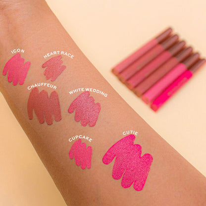 REVOLUTION VELVET KISS LIP CRAYON CUTIE PINK