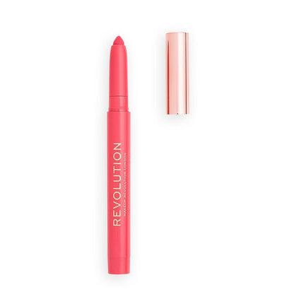 REVOLUTION VELVET KISS LIP CRAYON CUTIE PINK