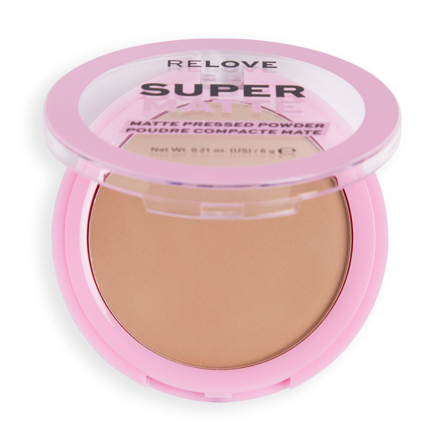 REVOLUTION RELOVE SUPER MATTE PRESSED POWDER BEIGE