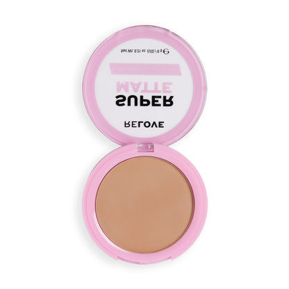 REVOLUTION RELOVE SUPER MATTE PRESSED POWDER BEIGE