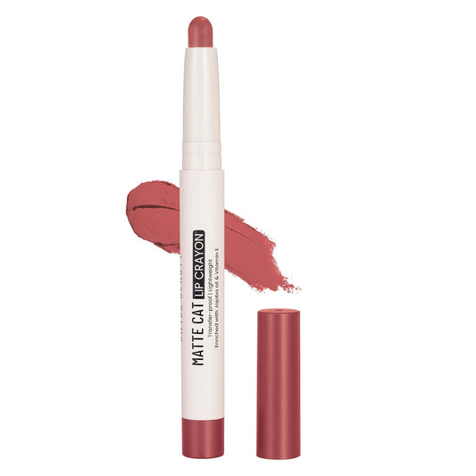 Swiss Beauty Matte Cat Lip Crayon — 10 Fusion