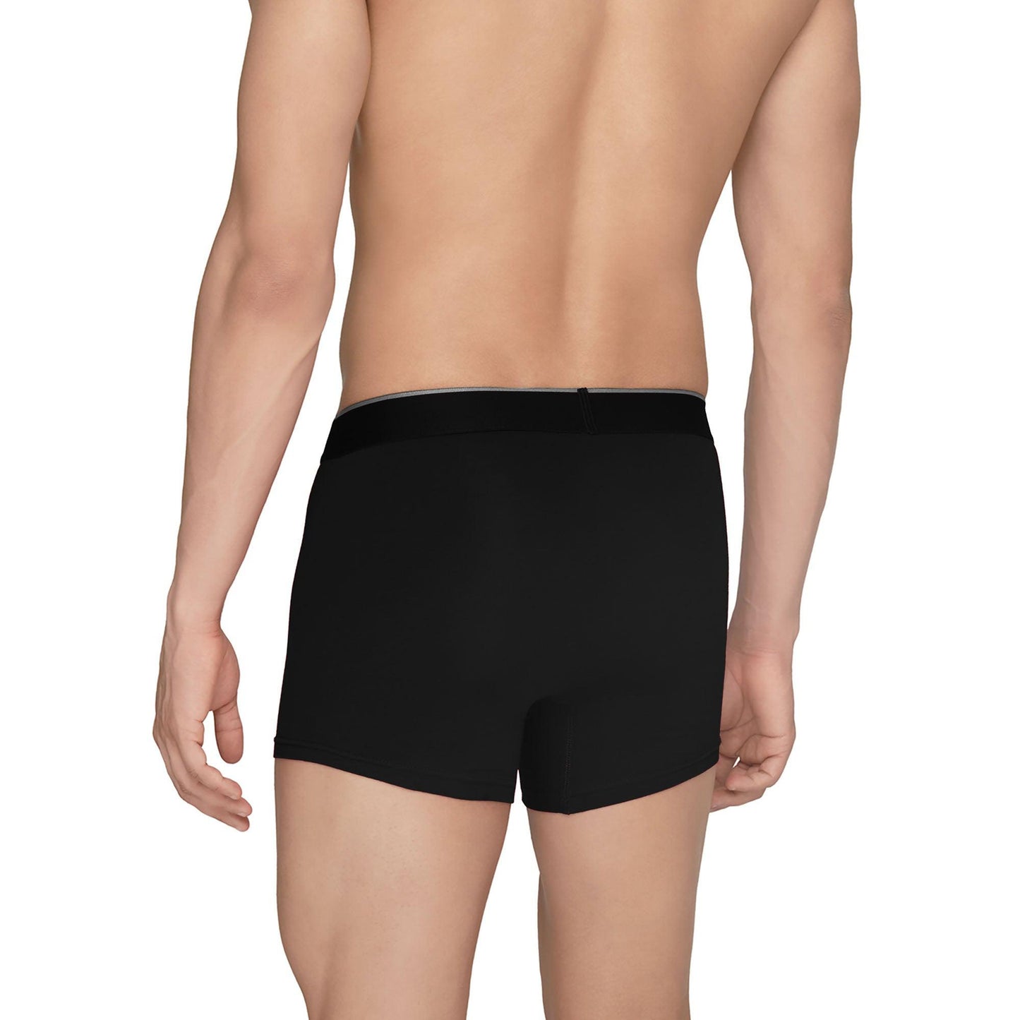 SINGLE - AERO SILVER COTTON TRUNKS HIGH PERFORMANCE BLACK KNIGHT