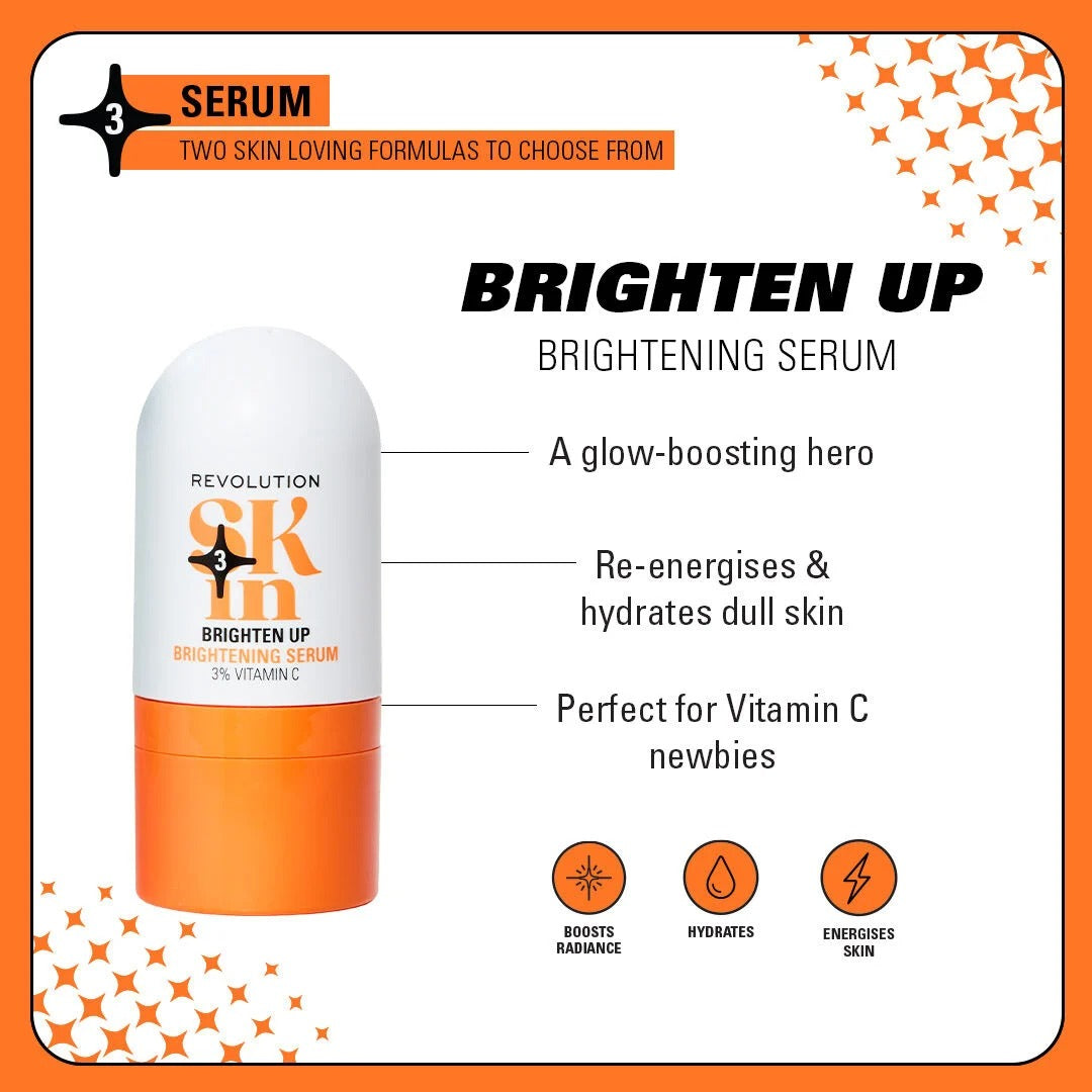 REVOLUTION SKIN BE BRIGHT 4 STEP STARTER KIT